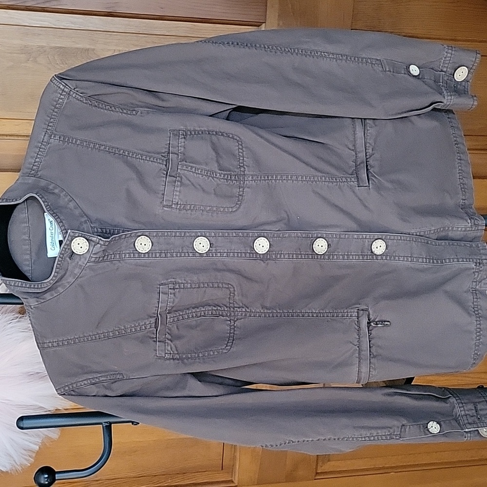 COLDWATER CREEK ELEVATED MILITARY JACKET - Picture 1 of 6